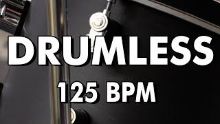 Drumless Backing Track | Melodic Hard Rock | 125 bpm No Click