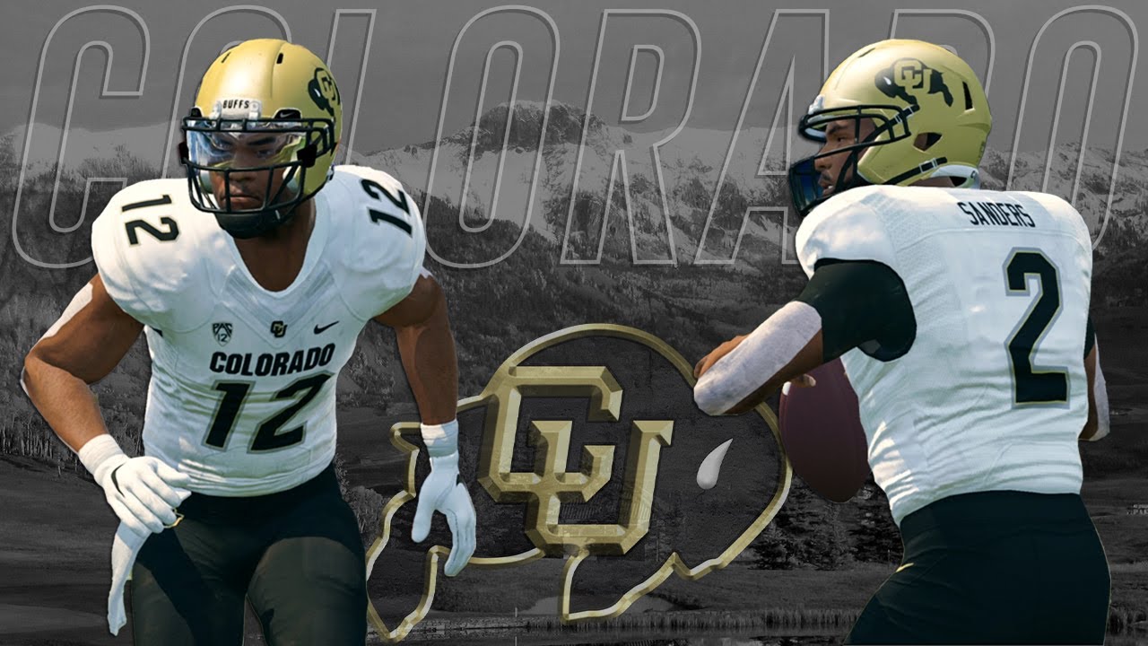 Travis Hunter And Shedeur Sanders Take Over Colorado | NCAA 14 Revamped ...