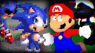 LE DOUBLE MALÉFIQUE DE MARIO ET SONIC | Sonic.EXE Royal Ruins  + Super Mario 64.Z64 FR