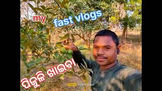 ପିଜୁଳି ଖାଇବା ଆସ ।my fast vlogs eating amrut🍏how eating gobha@MuCuteMama