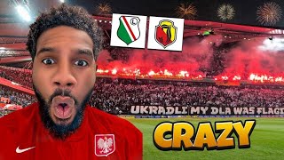 I Visited The CRAZIEST fans In Poland | Legia Warszawa VS Jagiellonia Białystok| INSANE