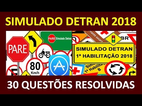 Simulado Do DETRAN, Fazer O Simulado Do Detran, Prova Padrão Do Detran ...