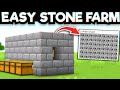 Easiest stone farm in Minecraft 1.20+||@minecraft||AJB gamer