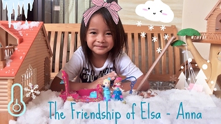 The friendship of Elsa and Anna in Winter | Zara Cute main Gelli Snow