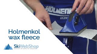 Perfect for while you’re waxing your skis! (Holmenkol Wax Fleece)