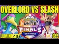 OVERLORD vs SLASH!! LUMINOSITY vs GEE NA Regionals | Pokemon Unite