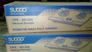 Unboxing Kompor Suggo 2 tungku SG-208