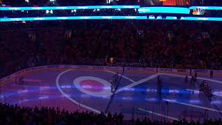 Flyers hold moment of silence for Humboldt Broncos 07-04-2018