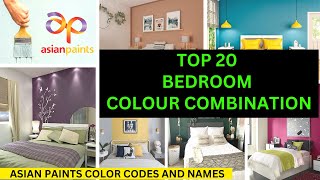 ASIAN PAINTS COLOUR COMBINATION FOR BEDROOM/ ASIAN PAINTS COLOUR NAME AND CODES / bedroom colour