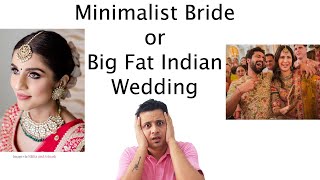 Minimalist Indian Bride | Indian Lehenga/ Dress tips | Jewellery tips | Make up tips