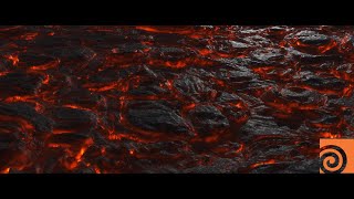 Quick Tutorial - Procedural Lava Terrain in Houdini