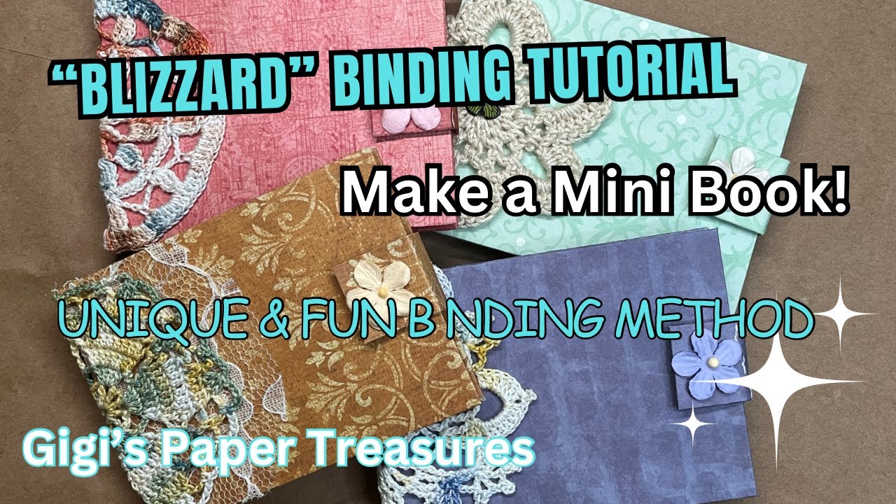 Blizzard Book Binding Tutorial Youtube