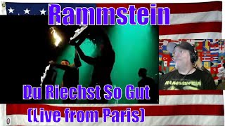 Rammstein - Du Riechst So Gut (Live from Paris) [Subtitled in English] - REACTION