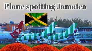 Plane spotting Montego Bay Jamaica 🇯🇲🌞