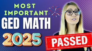 GED Math 2025 - Pass the GED Math Test with EASE