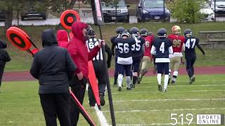 District 8 Senior Football - St. Mary's Eagles vs Resurrection Phoenix