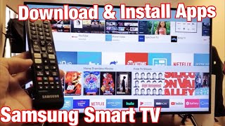 Samsung Smart TV: How to Download & Install Apps