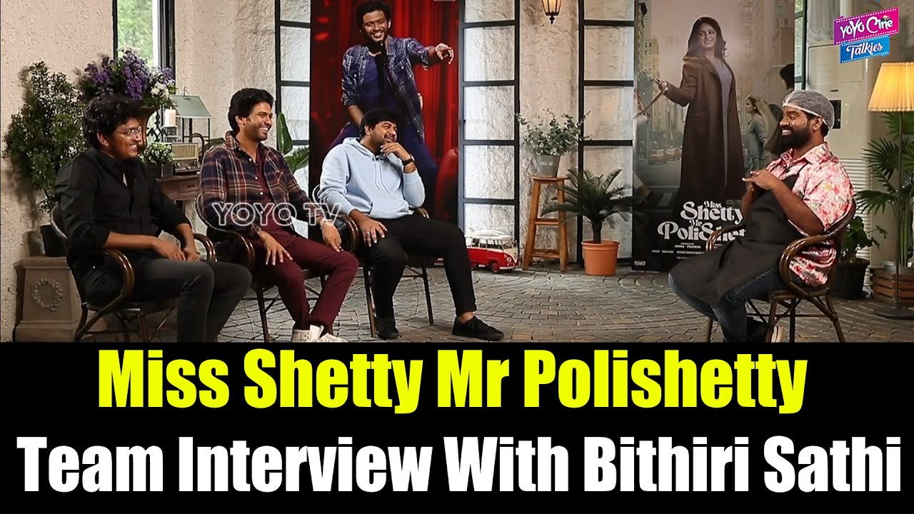 Miss Shetty Mr Polishetty Team Interview With Bithiri Sathi | Naveen ...