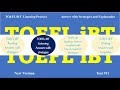 TOEFL iBT Listening Test #11 - Answers with Explanation - New 2024 TOEFL iBT Question