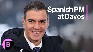 Davos 2025: Spanish PM Sanchez on Trump, Telefonica, BBVA's Sabadell Bid