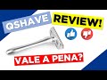 💈QSHAVE ajustável Tales 8N - Vale a pena? REVIEW e opinião - Como usar o barbedor tradicional 💈