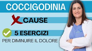 COCCIGODINIA - Cause del dolore al coccige e 5 ESERCIZI per ridurlo