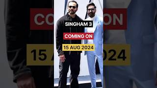 Singham 3 Date Announcement | Ajay Devgn rohit Shetty | #cinemareview #shehnazgill #shorts