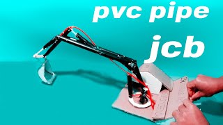 Awesome PVC Pipe Creative Idea JCB💡 II Make Hydraulic JCB II JCB with pvc pipe II [FH DIY IDEAS]