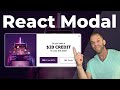 Build A Custom React JS Modal - Using Hooks (Pop-up Window)