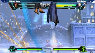 UMVC3 Winner's Final EG Justin Wong vs EMP Flocker - Winter Brawl 8 Tournament