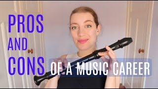 PROS and CONS of being a professional musician | Team Recorder