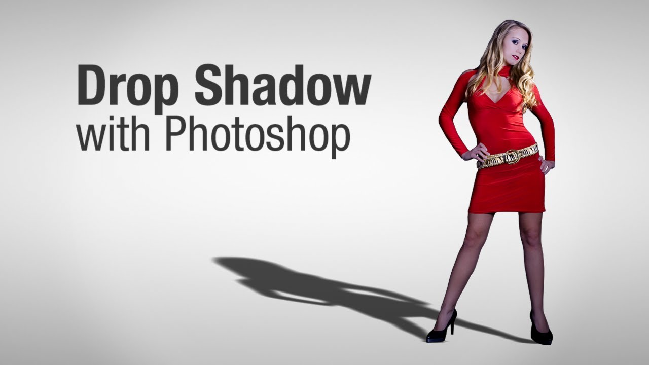 Drop Shadow Effect In Photoshop | TUTORIAL - YouTube