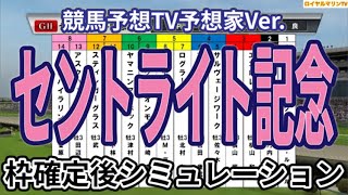 【セントライト記念2024】【競馬予想TV予想家Ver.】ウイポ枠確定後シミュレーション コスモキュランダ アーバンシック スティンガーグラス アスクカムオンモア エコロヴァルツ #2940