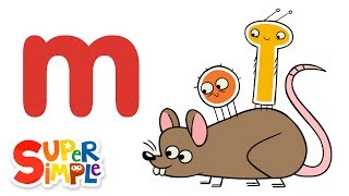 The Letter M | Learn The Alphabet | Super Simple ABCs