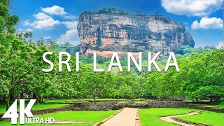 FLYING OVER SRI LANKA (4K UHD) - Relaxing Music Along With Beautiful Nature Videos - 4K Video HD