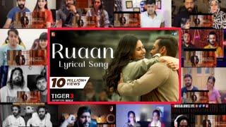 Ruaan Song Lyrical Salman khan Katrina kaif Pritam Arijit Singh Reaction Mashup