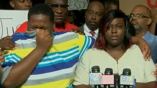 Alton Sterling's family speaks at emotional news conference