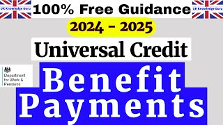 Universal Credit Payment 2024 | Benefit Payment Rise 2024
