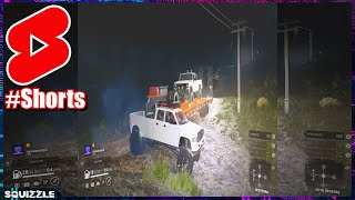 Is THIS How You Tow A Trailer Properly?!... - SnowRunner Shenanigans | YouTube #Shorts