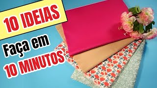 10 IDEIAS INCRÍVEIS PARA FAZER EM MENOS DE DEZ MINUTOS | RÁPIDO E FÁCIL