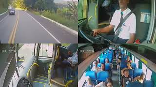 Motorista de ônibus evita acidente na BR-330