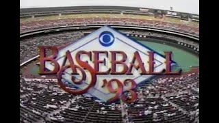 September 25th, 1993 - Braves vs Philles (CBS)