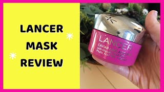 I Tried Lancer Skincare Caviar Lime Acid Peel Mask \u0026....