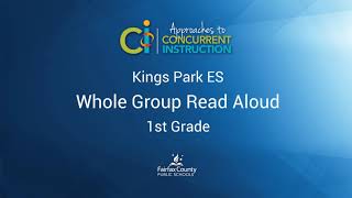 Concurrent Instruction: Whole Group Read Aloud (Elementary)