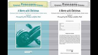 A Merry-achi Christmas, arr. John Nieto and Bob Phillips – Score \u0026 Sound