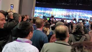 CES 2023 is officially open!  Check out this rush!