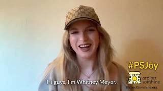 #PSJoy with Whitney Meyer