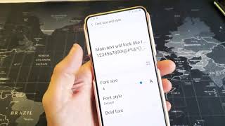 Galaxy A80: How to Resize Font Text Size & Style