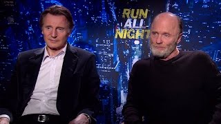 Liam Neeson & Ed Harris - Run All Night Interview HD
