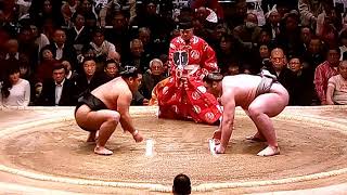 【初優勝おめでとう】松鳳山 vs 栃ノ心 2018年大相撲初場所14日目 20180127